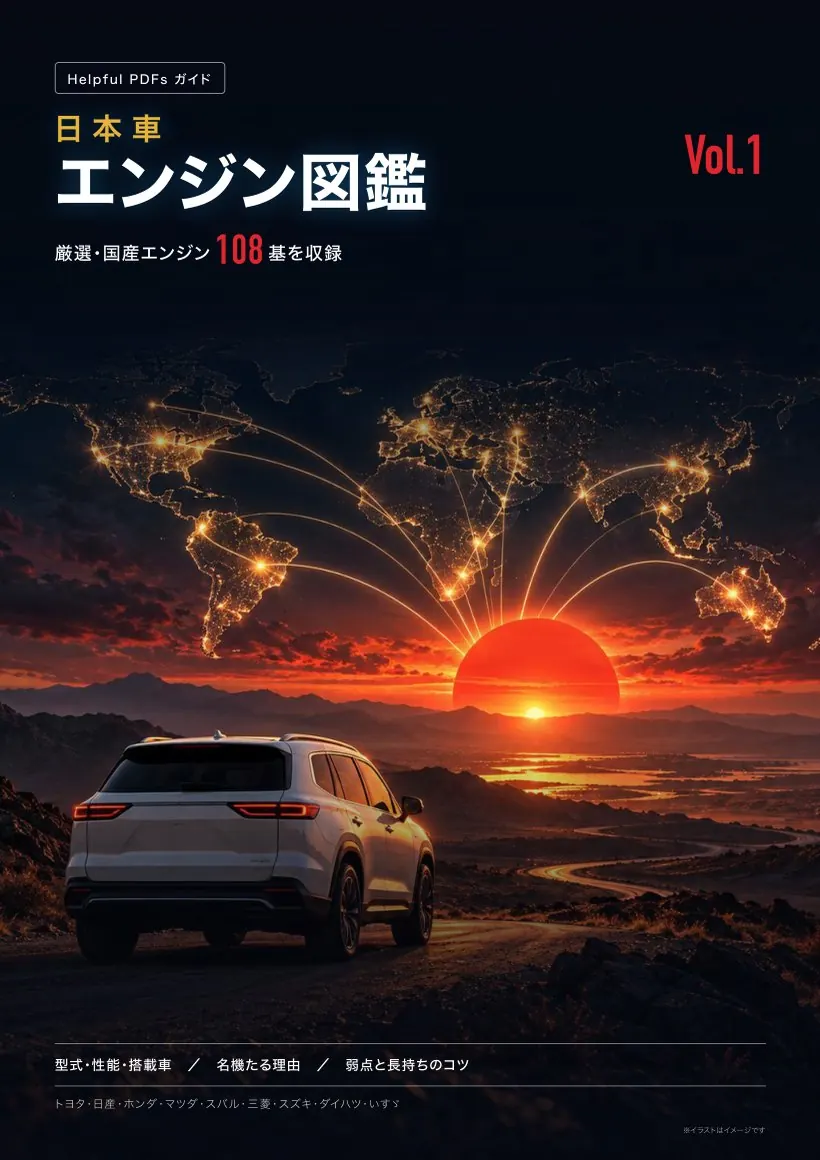 日本車エンジン図鑑 Vol.1